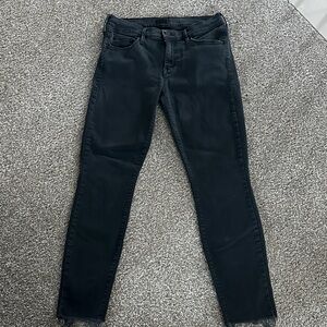 MOTHER Women's Black Skinny Jeans